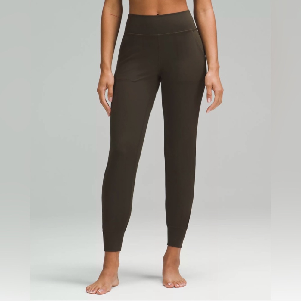 Lululemon Align High-Rise Joggers Dark Olive Full Length